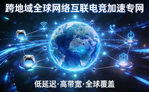 跨地域全球网络互联电竞加速专网