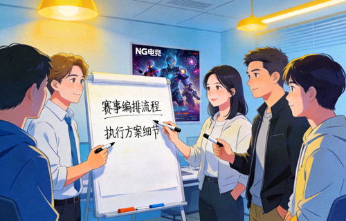 NG电竞赛事运营团队围绕白板研讨赛事编排与执行方案
